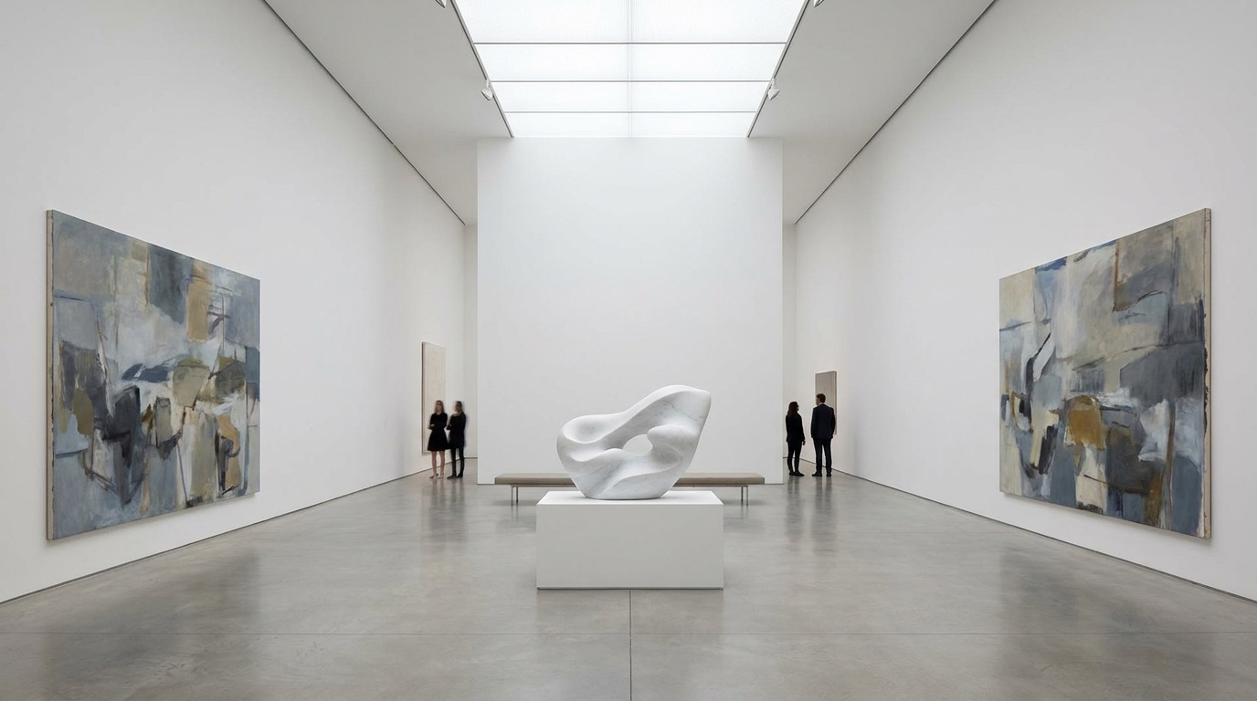 Meridian — a contemporary art gallery website